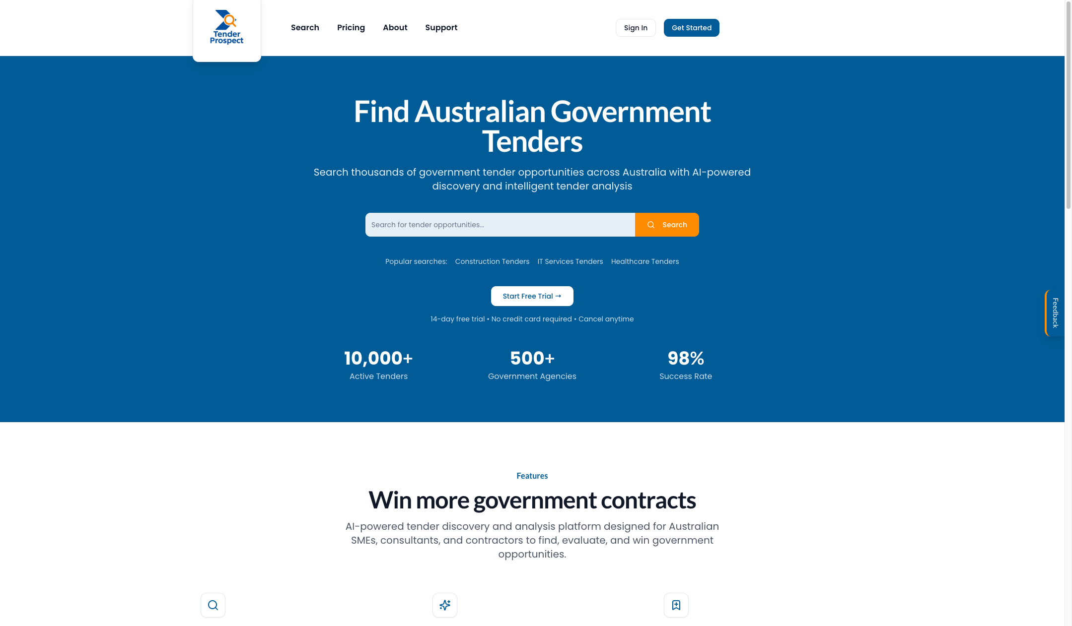 Tender Prospect screenshot